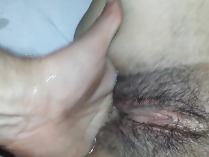 amador dedilhado peludo Milf orgasmo bichano esguichando esposa