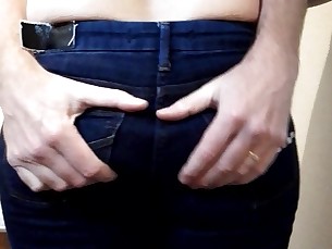 Culo Coppia Erotico Piccante Jeans MILF Orgasmo Micio