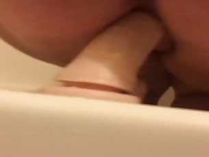 Dildo Fuck Girlfriend Juicy Shower